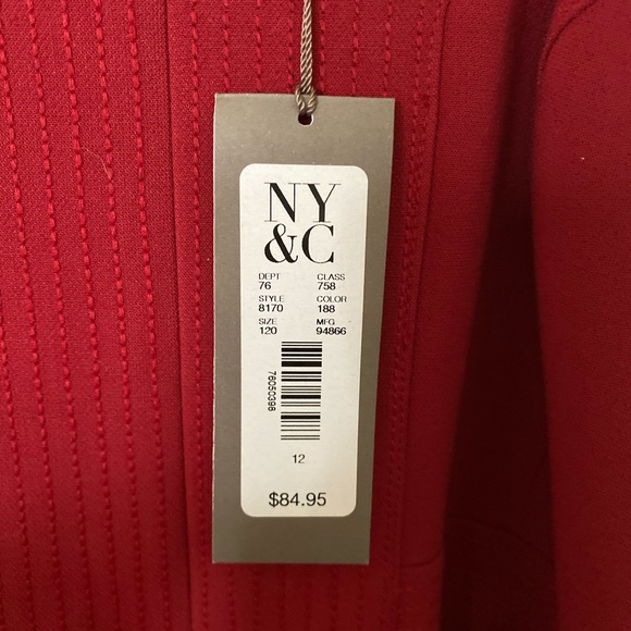 Sleeveless Eva Mendes Maroon Cocktail/Work Dress - Picture 3 of 7